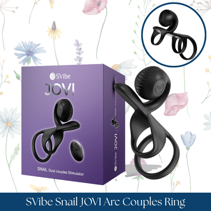 SVibe Snail JOVI Arc Couples Ring