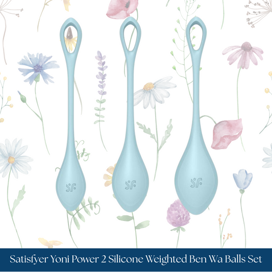 Satisfyer Yoni Power 2 Silicone Weighted Ben Wa Balls Set