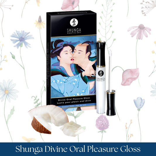 Shunga Divine Oral Pleasure Gloss - Coconut Water