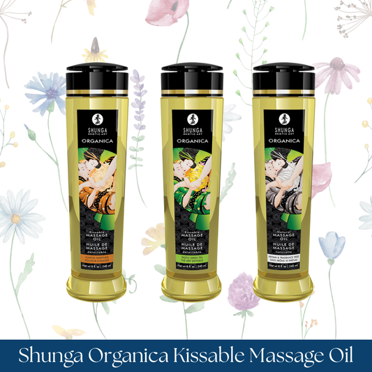 Shunga Organica Kissable Massage Oil