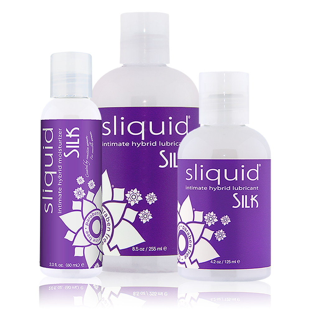 Sliquid Naturals Silk Hybrid Lubricant