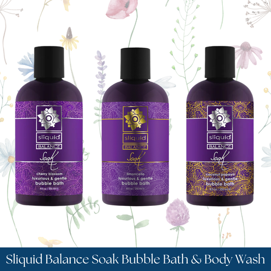 Sliquid Balance Soak Bubble Bath & Shower Gel