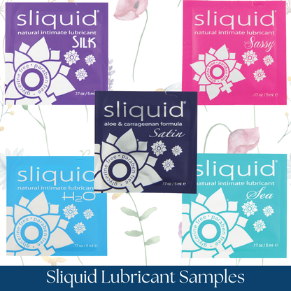 Sliquid Lubricant Samples