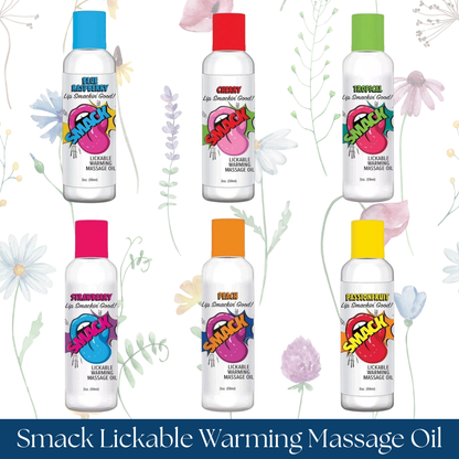 Smack Lickable Warming Massage Oil