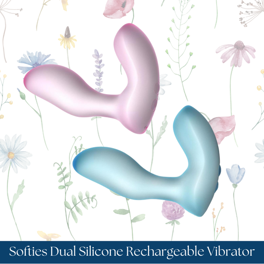 Softies Dual Silicone Rechargeable Vibrator