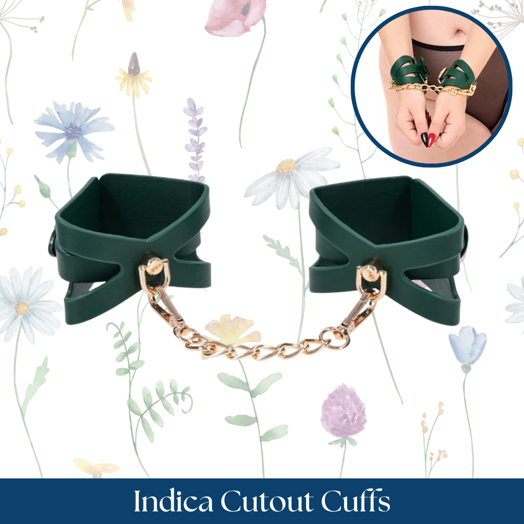 Sportsheets Sex & Mischief Indica Cutout Cuffs