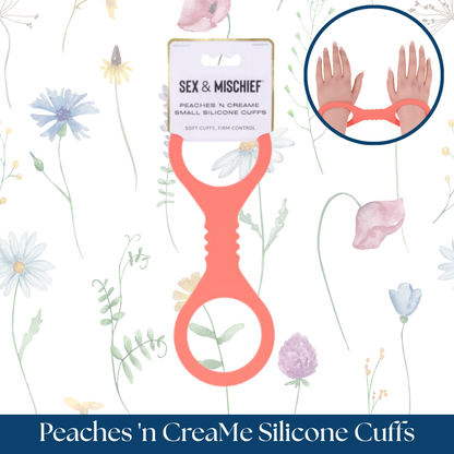 Sportsheets Sex & Mischief Peaches 'n CreaMe Silicone Cuffs