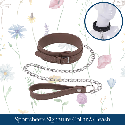 Sportsheets Signature Collar & Leash