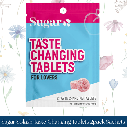 Sugar Splash Taste Changing Tablets 2pack Sachets