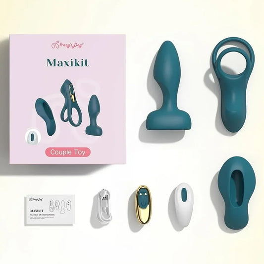Maxikit Couple Vibrator Set