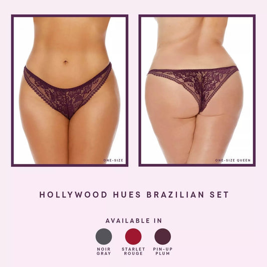 Hollywood Hues Panty Sets