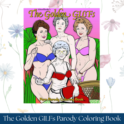 The Golden GILFs Parody Coloring Book