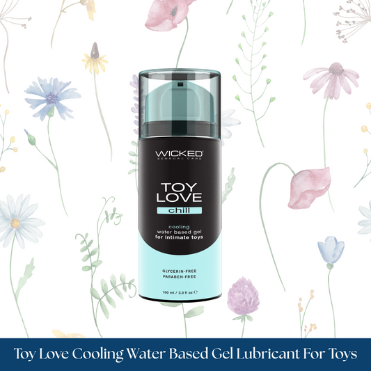Toy Love Cooling Water Based Gel Lubricant For Toys