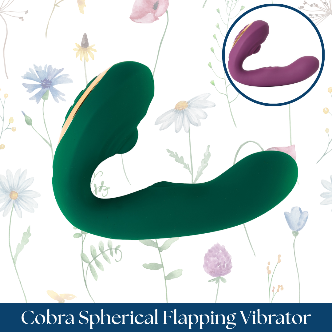 Tracy's Dog Cobra Spherical Flapping Vibrator