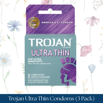 Trojan Ultra Thin Condoms (3 Pack)