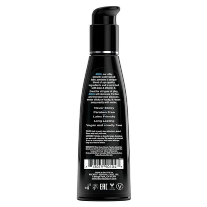 Wicked Aqua Water Based Lubricant Fragrance Free