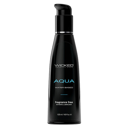 Wicked Aqua Water Based Lubricant Fragrance Free