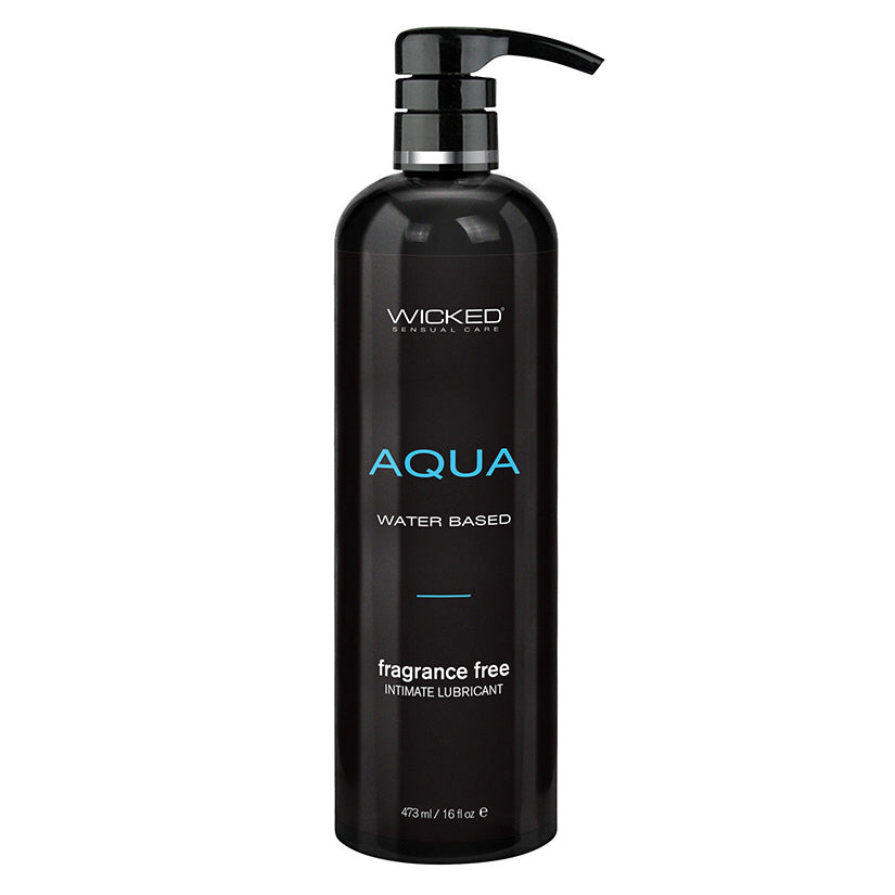 Wicked Aqua Water Based Lubricant Fragrance Free