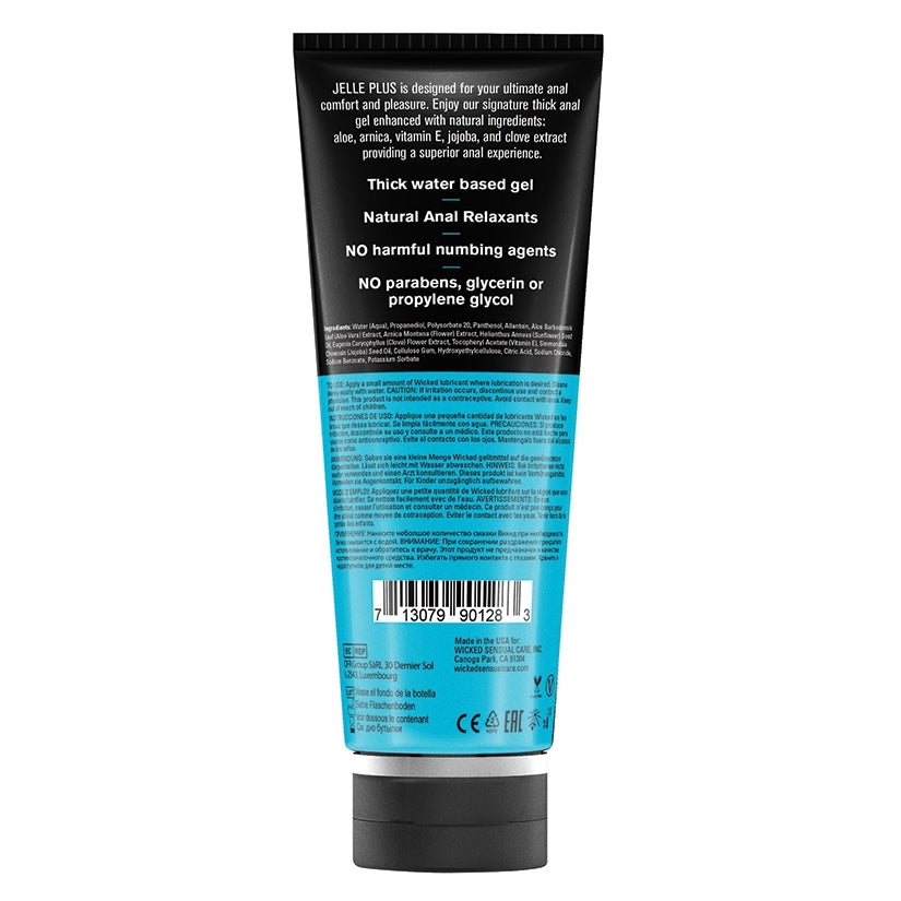 Aqua Jelle Plus Anal Lubricant with Relaxants