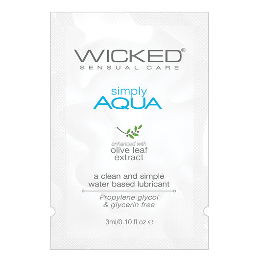Wicked Simply Lubricant Samples