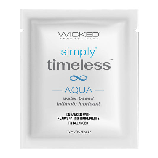 Wicked Simply Timeless Lubricant Samples