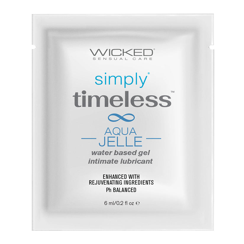 Wicked Simply Timeless Lubricant Samples