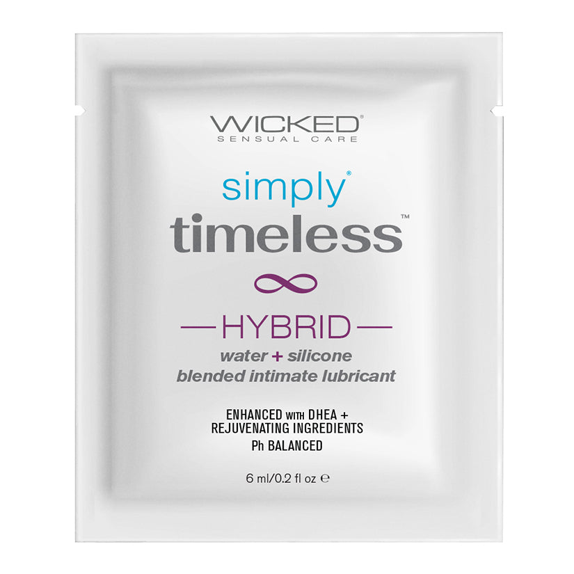 Wicked Simply Timeless Lubricant Samples