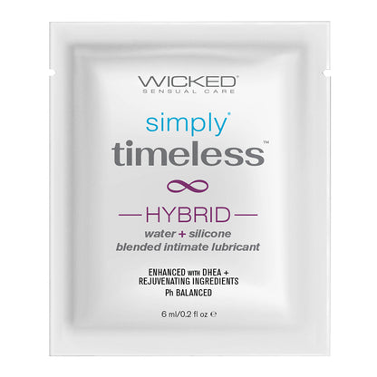 Wicked Simply Timeless Lubricant Samples