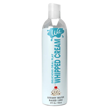 Wet Delicious Oral Play Whipped Cream Water Based Flavored Lubricant