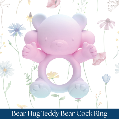 Wet Dreams Bear Hug Teddy Bear Cock Ring