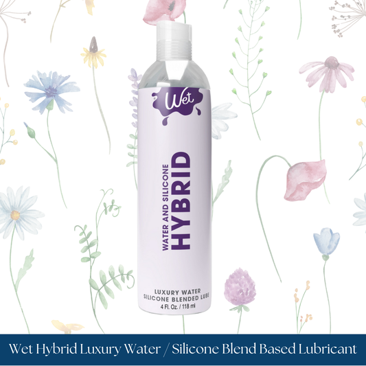Wet Hybrid Luxury Water / Silicone Blend Based Lubricant
