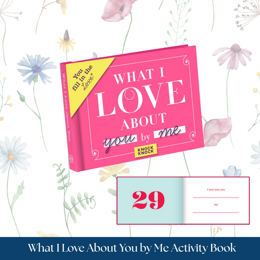 What I Love About You by Me Activity Book