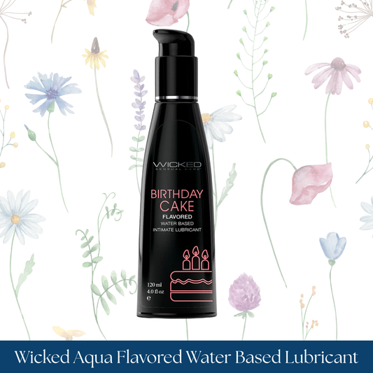 Wicked Aqua Water Based Flavored Lubricant