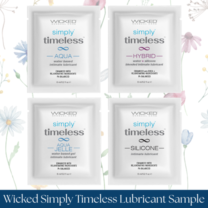 Wicked Simply Timeless Lubricant Samples