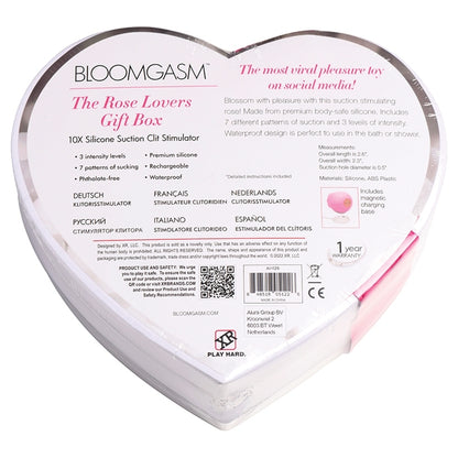 Bloomgasm Sucking Rose Heart Box