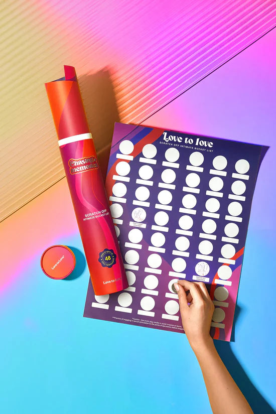 Love To Love Chasing Memories Scratch Off Bucket List