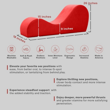 Cello Chaise - Standard & Valkyrie Editions, Roleplay & Restraints by Liberator - shown in product photo 