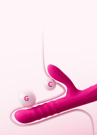Lovense Velvo Rotating Beaded G-Spot & Clit Rabbit Vibrator