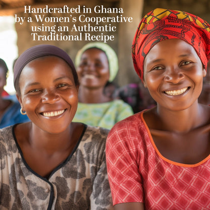 Authentic African Black Soap 4-Pack, 100% Natural Soap