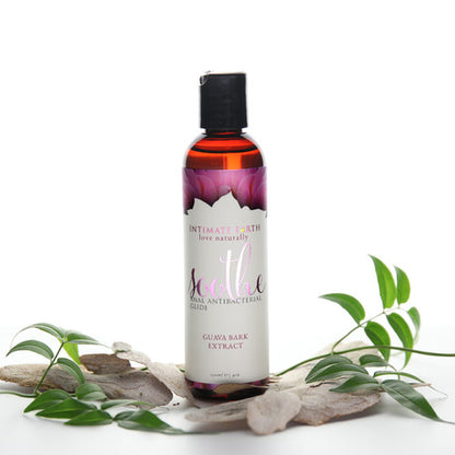 Intimate Earth Soothe Antibacterial Anal Glide Lubricant Guava Bark Extract