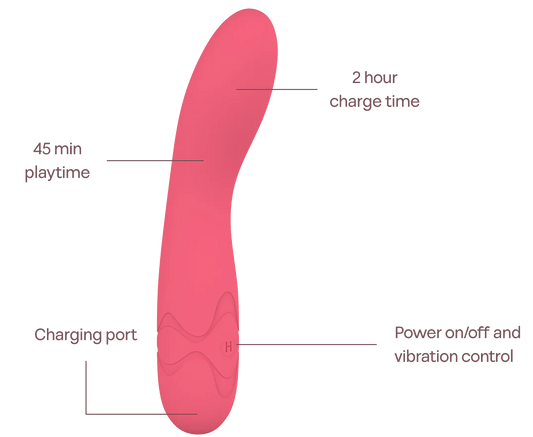 Hush Silicone G-Spot Vibrator