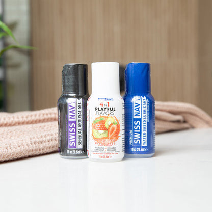 Swiss Navy Weekend Lubricants Fun Pack 1oz (3 per Pack)